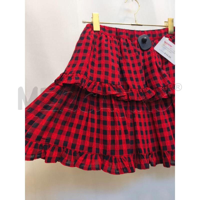 MINI GONNA RAGAZZA PHILOSOPHY CUARDI ROSSO BLU | Mercatino dell'Usato Volpago del montello 2