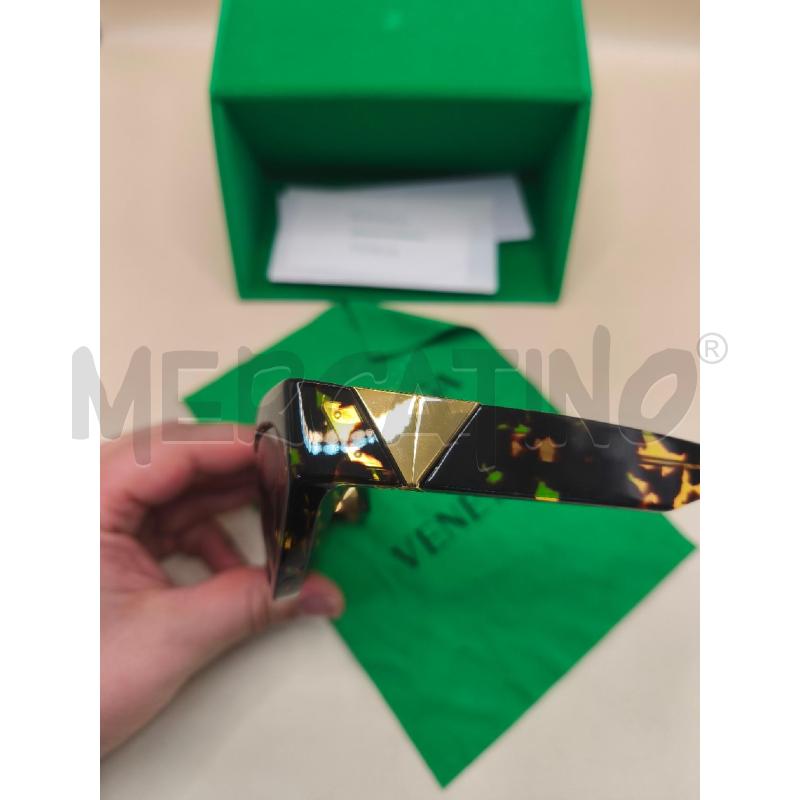 OCCHIALI DONNA BOTTEGA VENETA MACULATO MARRONE  | Mercatino dell'Usato Volpago del montello 4
