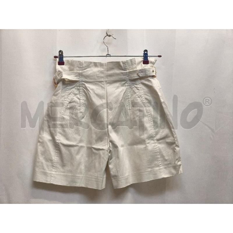 PANTALONCINO DONNA ALBERTA FERRETTI BIANCO  | Mercatino dell'Usato Volpago del montello 3