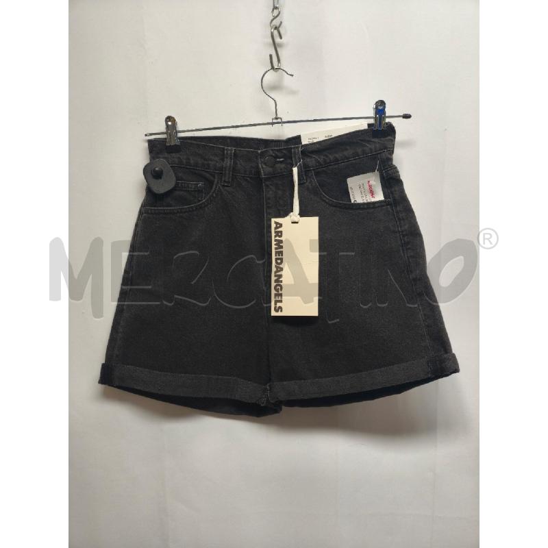 PANTALONCINO DONNA ARMEDANGELS NERO  | Mercatino dell'Usato Volpago del montello 1