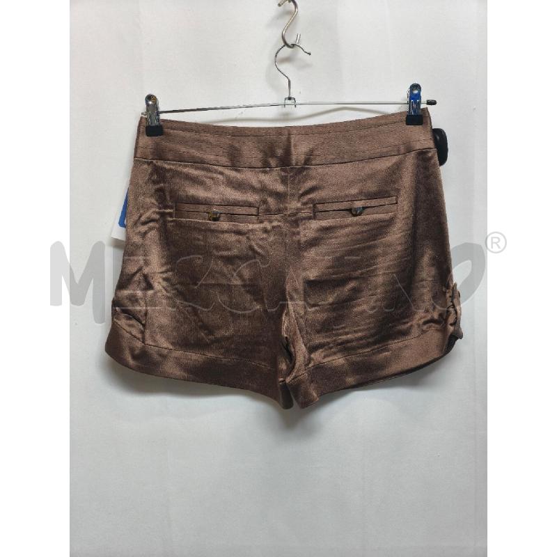 PANTALONCINO DONNA DIANE VON FURSTENBERG MARRONE LUCIDO  | Mercatino dell'Usato Volpago del montello 4