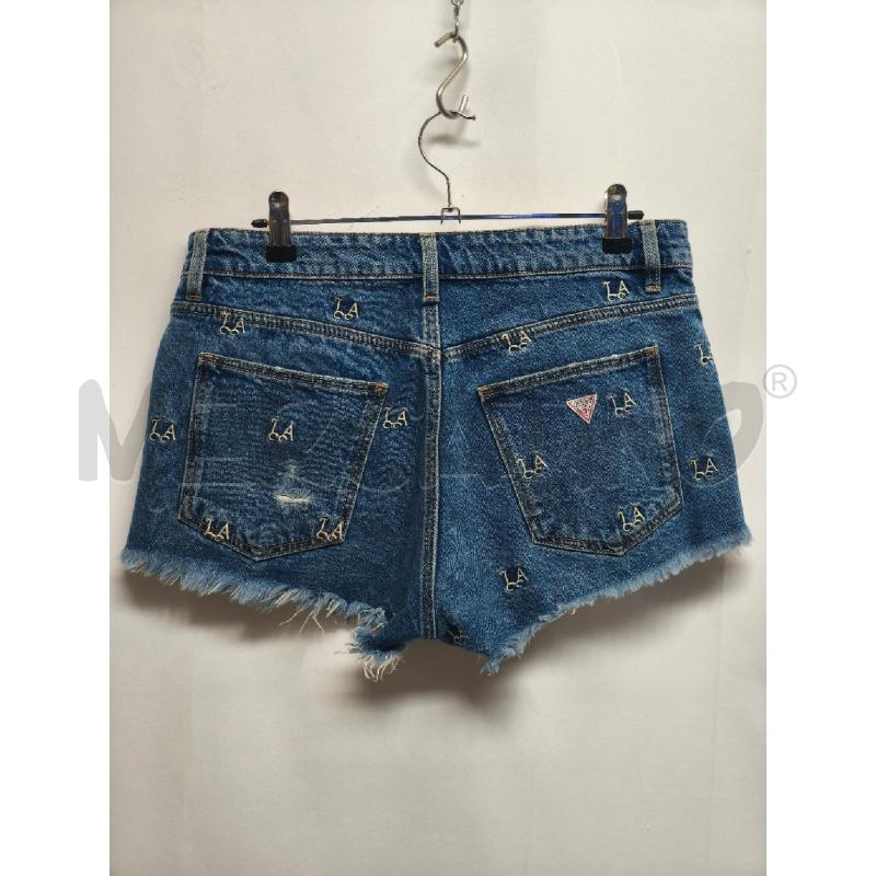 PANTALONCINO DONNA GUESS BLU  | Mercatino dell'Usato Volpago del montello 3