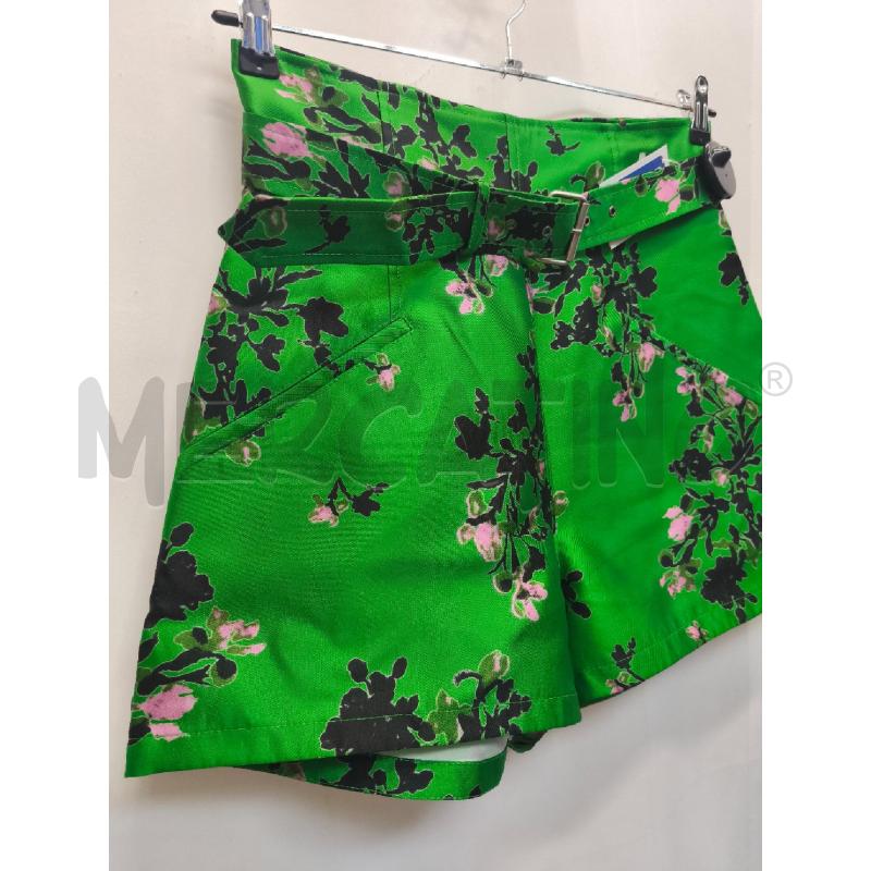 PANTALONCINO DONNA PHILOSOPHY VERDE FIORI  | Mercatino dell'Usato Volpago del montello 2