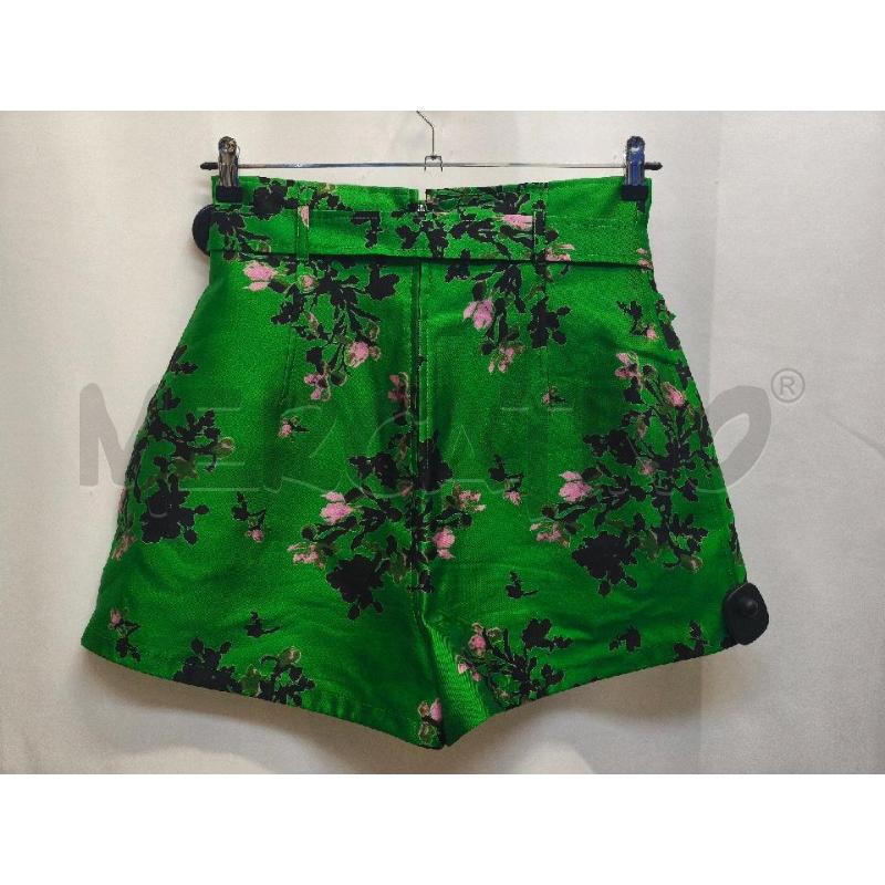 PANTALONCINO DONNA PHILOSOPHY VERDE FIORI  | Mercatino dell'Usato Volpago del montello 3