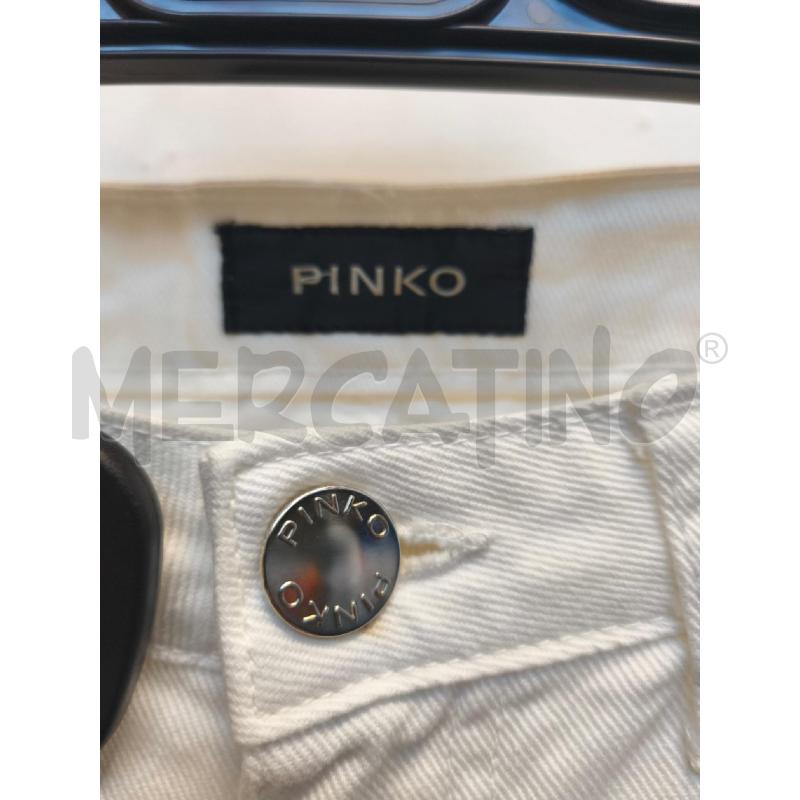 PANTALONCINO DONNA PINKO BRILANTINI DAVANTI  | Mercatino dell'Usato Volpago del montello 3