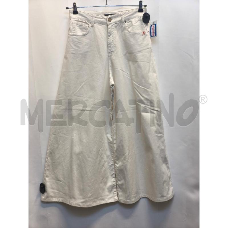 PANTALONE DONNA BIANCO VICTORIA C  | Mercatino dell'Usato Volpago del montello 1