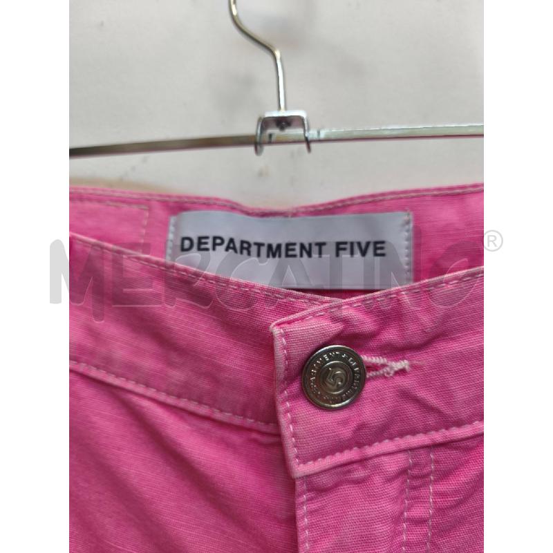 PANTALONE DONNA DEPARTIMENT FIVE ROSA TASCHE LATO | Mercatino dell'Usato Volpago del montello 2