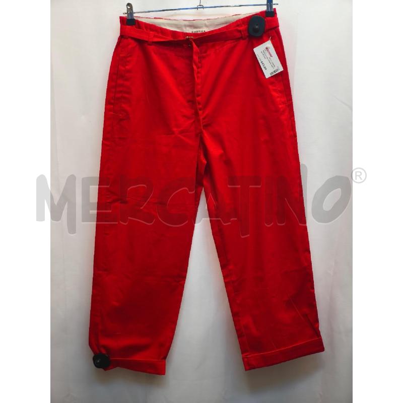 PANTALONE DONNA KARTIKA ROSSO | Mercatino dell'Usato Volpago del montello 1
