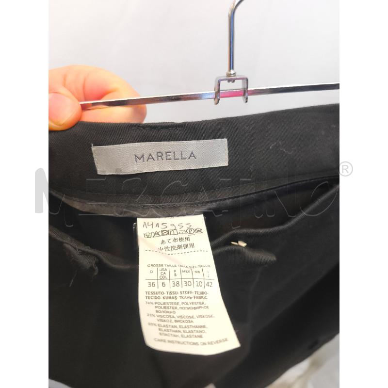 PANTALONE DONNA MARELLA CON TEASCE NERE  | Mercatino dell'Usato Volpago del montello 4