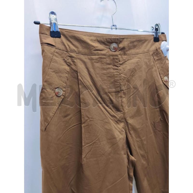 PANTALONE DONNA MOMONI MARRONE  | Mercatino dell'Usato Volpago del montello 2