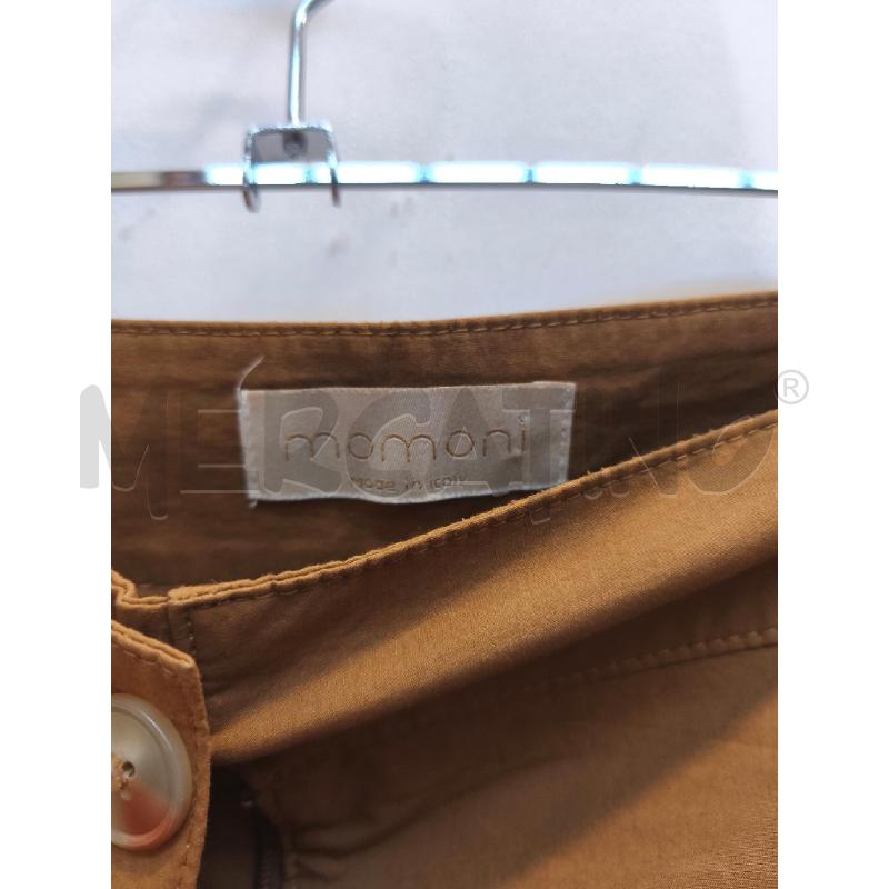 PANTALONE DONNA MOMONI MARRONE  | Mercatino dell'Usato Volpago del montello 3