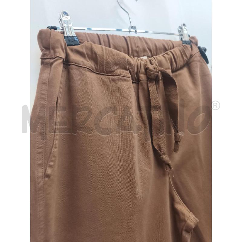 PANTALONE DONNA SEMICOUTURE MARRONE  | Mercatino dell'Usato Volpago del montello 2