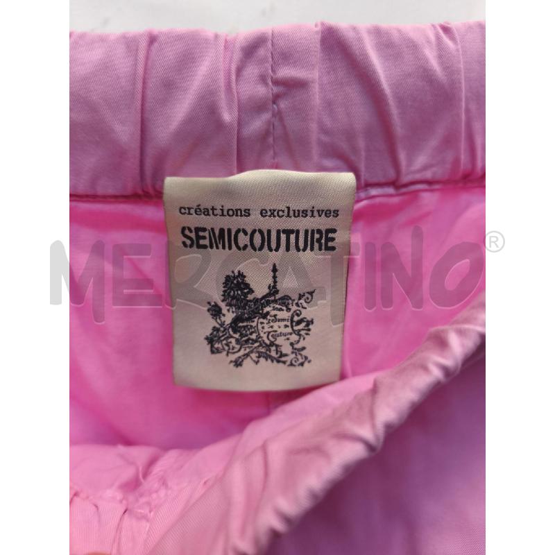 PANTALONE DONNA SEMICOUTURE ROSA  | Mercatino dell'Usato Volpago del montello 3