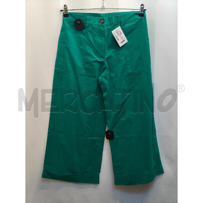 PANTALONE DONNA SEMICOUTURE VERDE  | Mercatino dell'Usato Volpago del montello 1