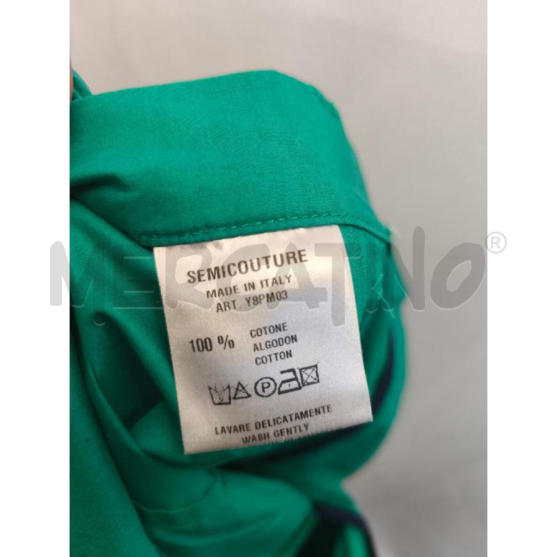 PANTALONE DONNA SEMICOUTURE VERDE  | Mercatino dell'Usato Volpago del montello 4