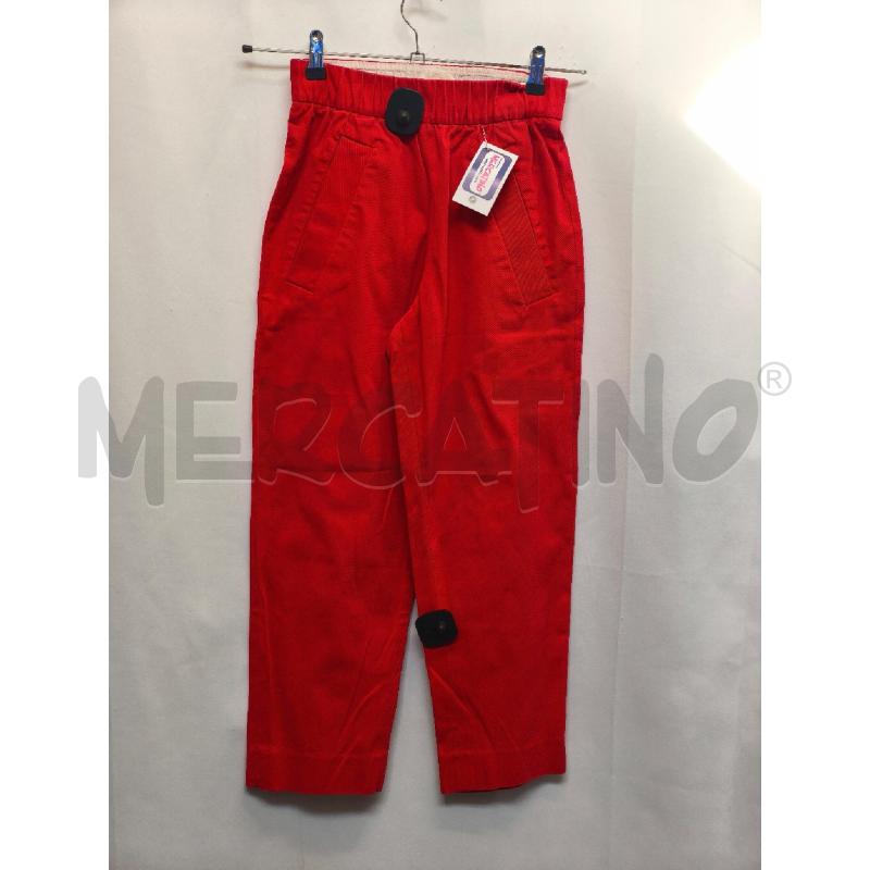 PANTALONE DONNA TELA ROSSO | Mercatino dell'Usato Volpago del montello 1