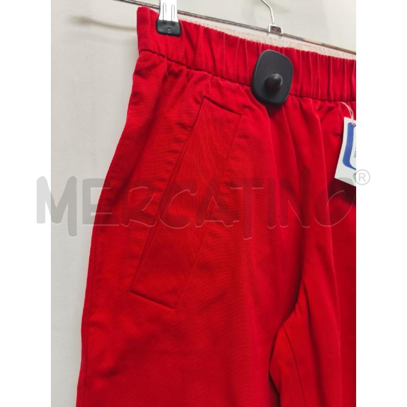 PANTALONE DONNA TELA ROSSO | Mercatino dell'Usato Volpago del montello 3