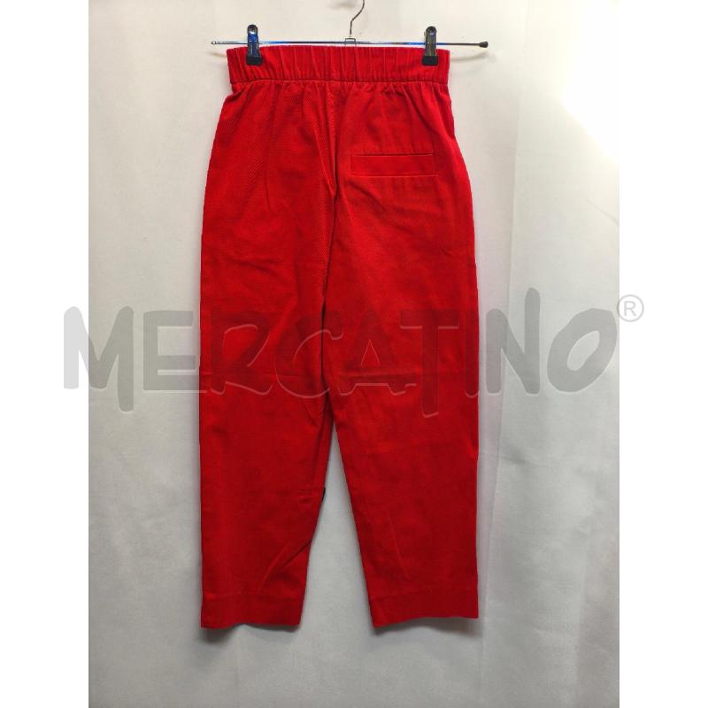 PANTALONE DONNA TELA ROSSO | Mercatino dell'Usato Volpago del montello 4