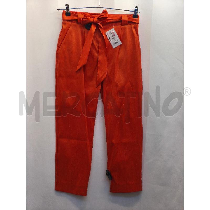PANTALONE DONNA VERDE CALISI ARANCIONE  | Mercatino dell'Usato Volpago del montello 1