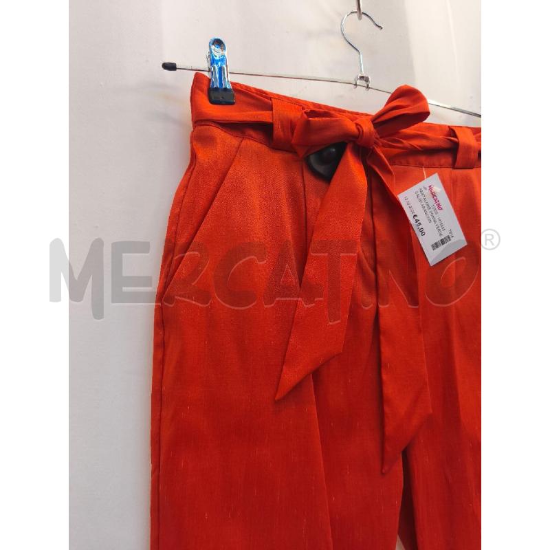 PANTALONE DONNA VERDE CALISI ARANCIONE  | Mercatino dell'Usato Volpago del montello 2