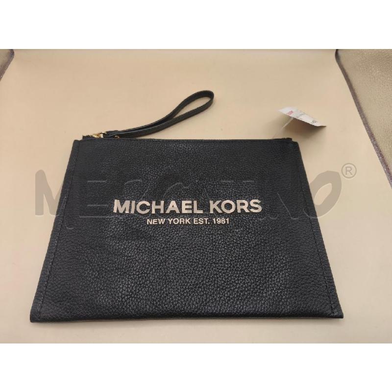 POCHETTE MICHAEL KORS NERA  | Mercatino dell'Usato Volpago del montello 1