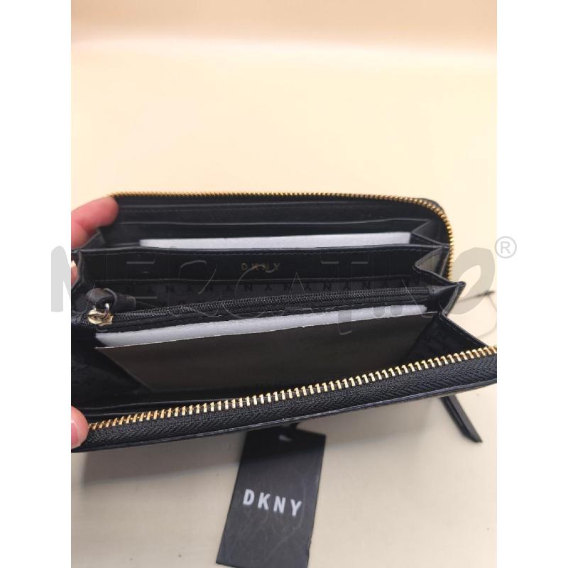 PORTA FOGLIO DKNY NERO  | Mercatino dell'Usato Volpago del montello 4