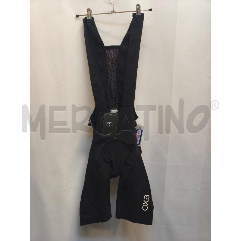 SALOPETTE UOMO OXYBURN NERO BICI  | Mercatino dell'Usato Volpago del montello 1