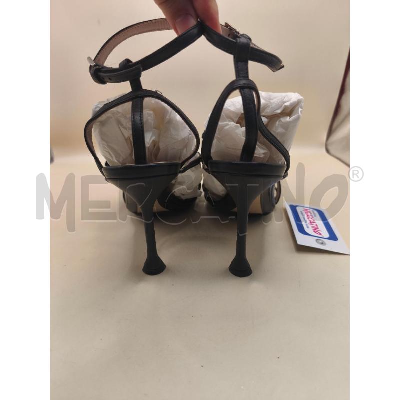 SANDALI DONNA N21 NERO DAVANTI FIORE  | Mercatino dell'Usato Volpago del montello 4