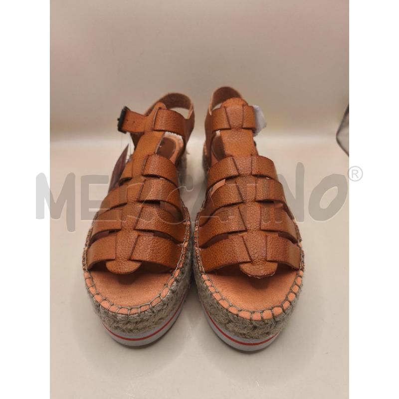 SANDALI DONNA PEPE JEANS MARRONE ZEPPA  | Mercatino dell'Usato Volpago del montello 2