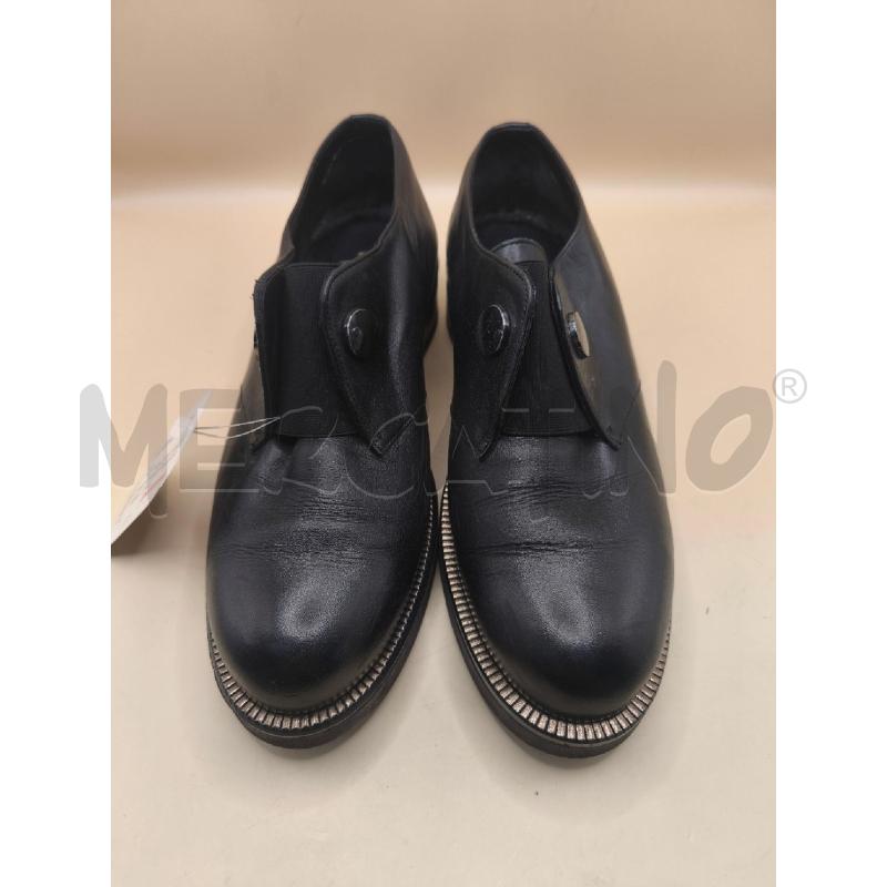 SCARPE DONNA ALBANO NERO 2 BOTTONI  | Mercatino dell'Usato Volpago del montello 2