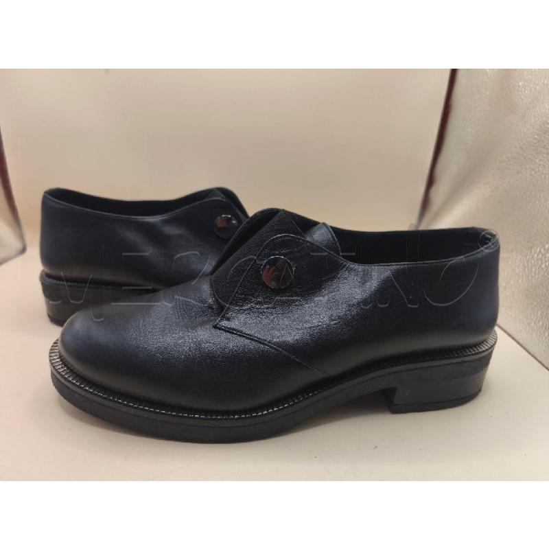 SCARPE DONNA ALBANO NERO 2 BOTTONI  | Mercatino dell'Usato Volpago del montello 3
