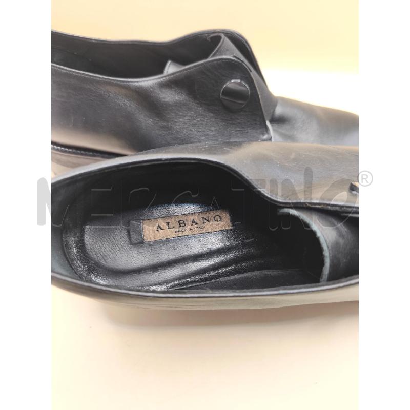 SCARPE DONNA ALBANO NERO 2 BOTTONI  | Mercatino dell'Usato Volpago del montello 4