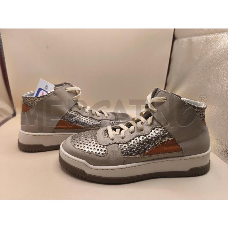 SCARPE DONNA ANDIA FORA ARANCIO GRIGIO ARGENTO  | Mercatino dell'Usato Volpago del montello 3
