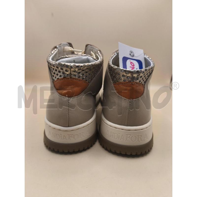 SCARPE DONNA ANDIA FORA ARANCIO GRIGIO ARGENTO  | Mercatino dell'Usato Volpago del montello 4