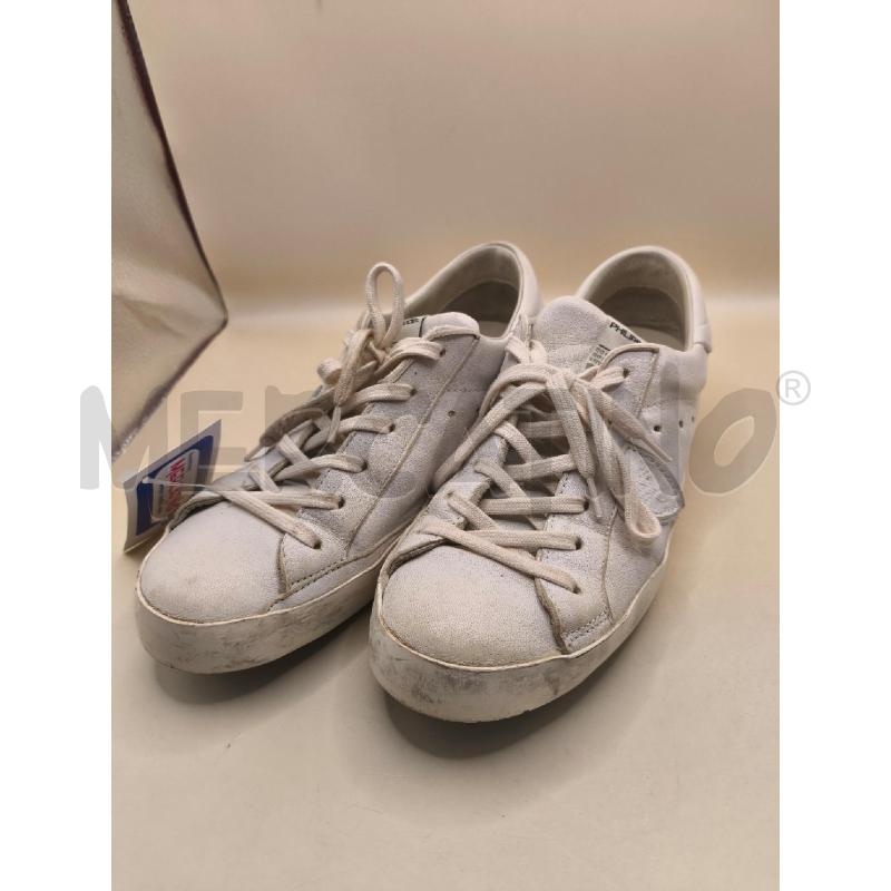 SCARPE DONNA PHILIPPE MODEL TG 39 BIANCO | Mercatino dell'Usato Volpago del montello 1