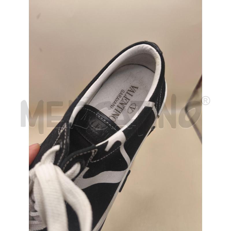 SCARPE DONNA VALENTINO NERO BIANCO | Mercatino dell'Usato Volpago del montello 4