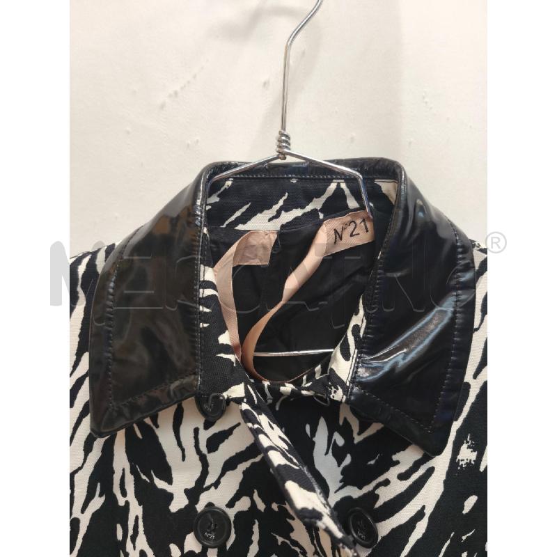 SOPRABITO DONNA BIANCO NERO N21 COLLO LUCIDO+ VESTITO   | Mercatino dell'Usato Volpago del montello 2