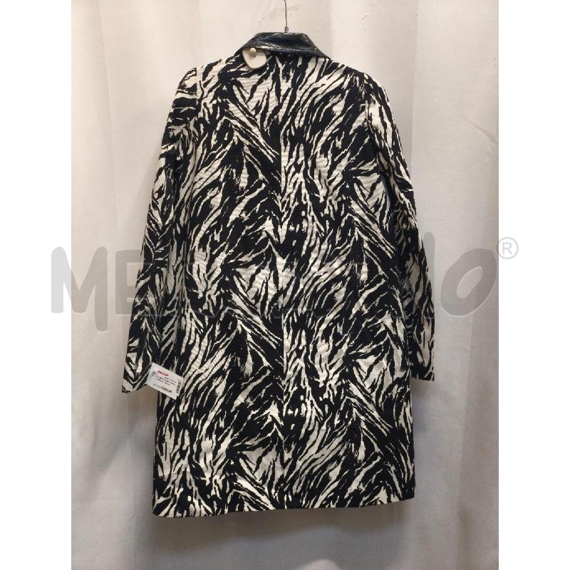 SOPRABITO DONNA BIANCO NERO N21 COLLO LUCIDO+ VESTITO   | Mercatino dell'Usato Volpago del montello 3