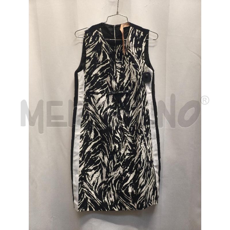 SOPRABITO DONNA BIANCO NERO N21 COLLO LUCIDO+ VESTITO   | Mercatino dell'Usato Volpago del montello 4