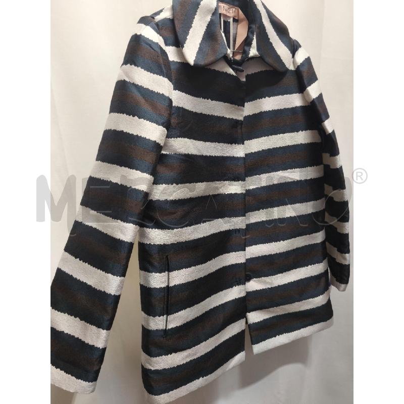 SOPRABITO DONNA RIGHE N21 NERO MARRONE BIANCO  | Mercatino dell'Usato Volpago del montello 3