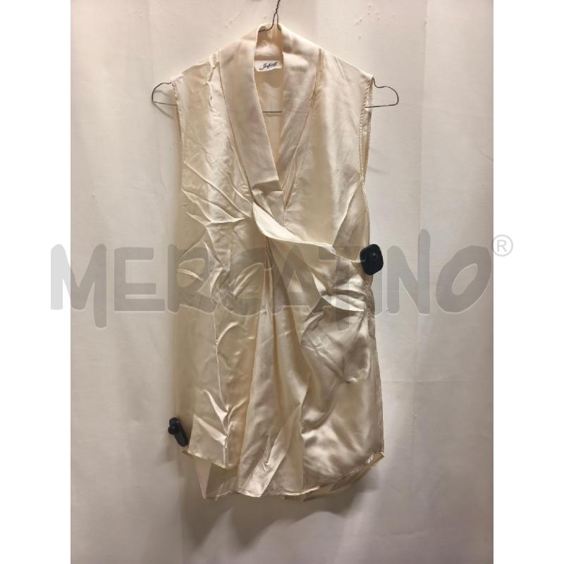SOTTO GIACCA SEAFARER %100 SETA BIANCO  | Mercatino dell'Usato Volpago del montello 1