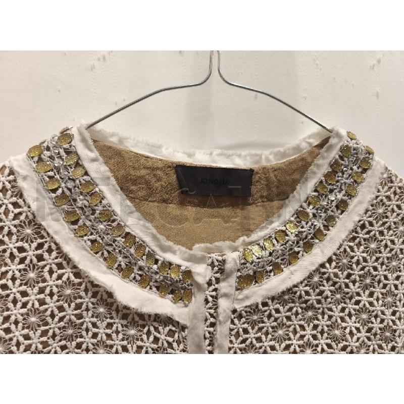SPOLVERINO DONNA JO NO FUI BIANCO FIORI  | Mercatino dell'Usato Volpago del montello 2