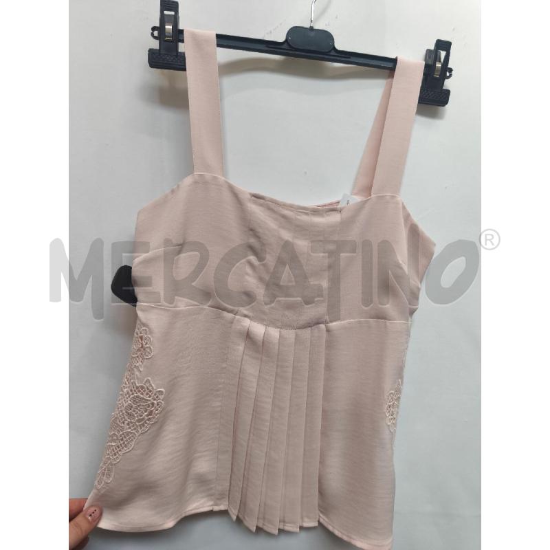 TOP ACTITUDE TWINSET ROSA  | Mercatino dell'Usato Volpago del montello 1