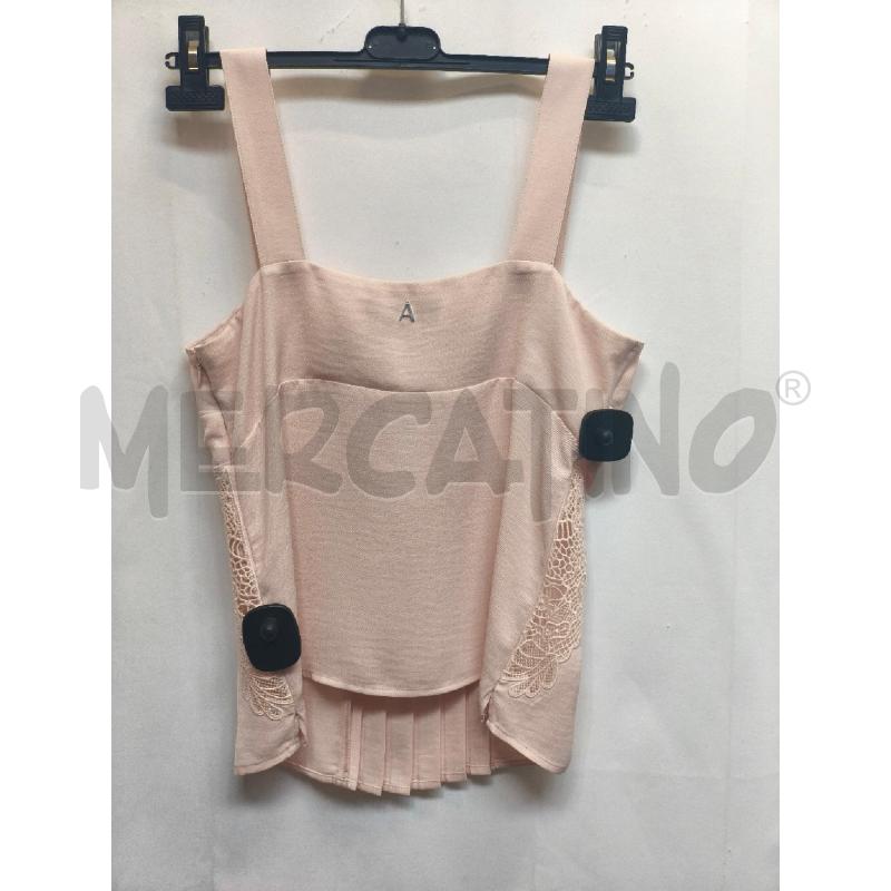 TOP ACTITUDE TWINSET ROSA  | Mercatino dell'Usato Volpago del montello 4