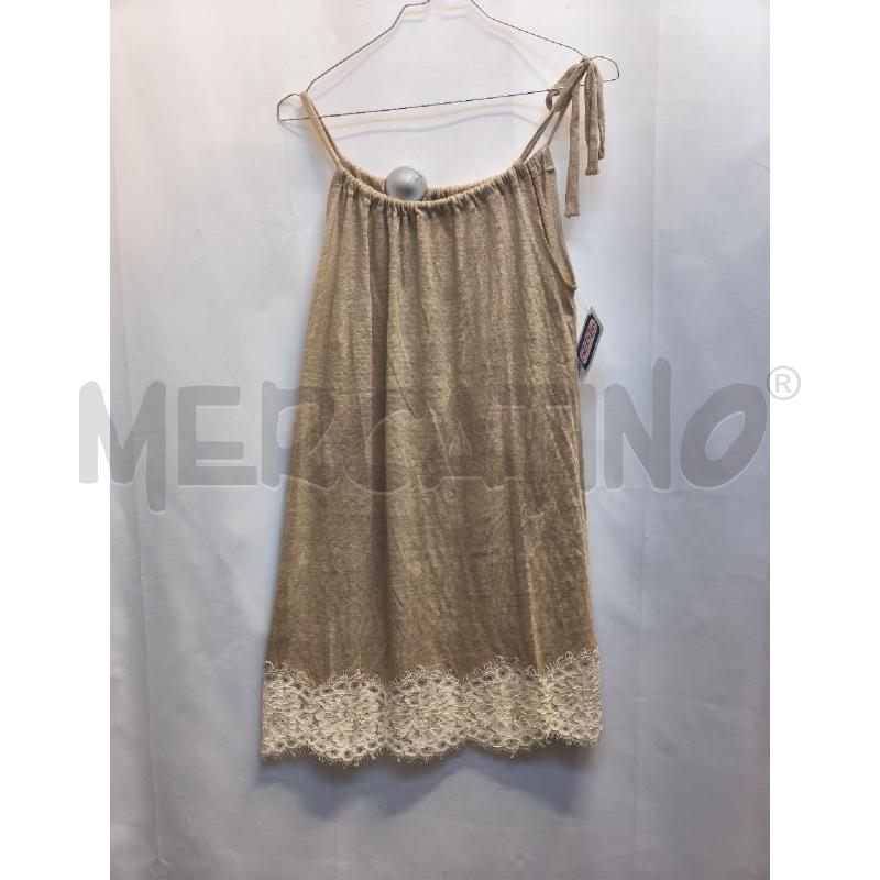 TOP LUNGO BEIGE MAISON LAILE  | Mercatino dell'Usato Volpago del montello 1