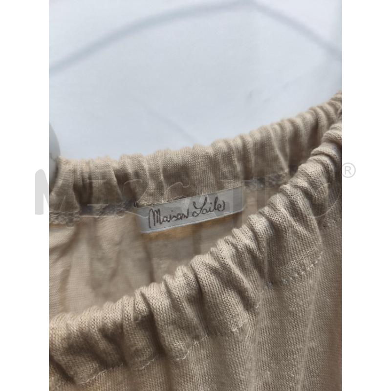 TOP LUNGO BEIGE MAISON LAILE  | Mercatino dell'Usato Volpago del montello 3
