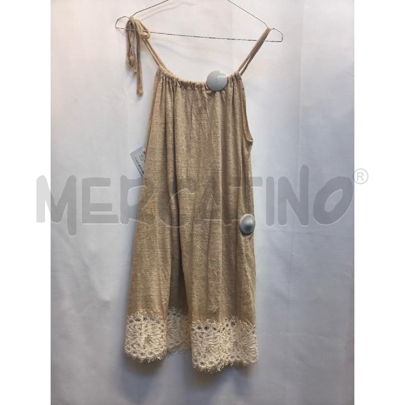 TOP LUNGO BEIGE MAISON LAILE  | Mercatino dell'Usato Volpago del montello 4