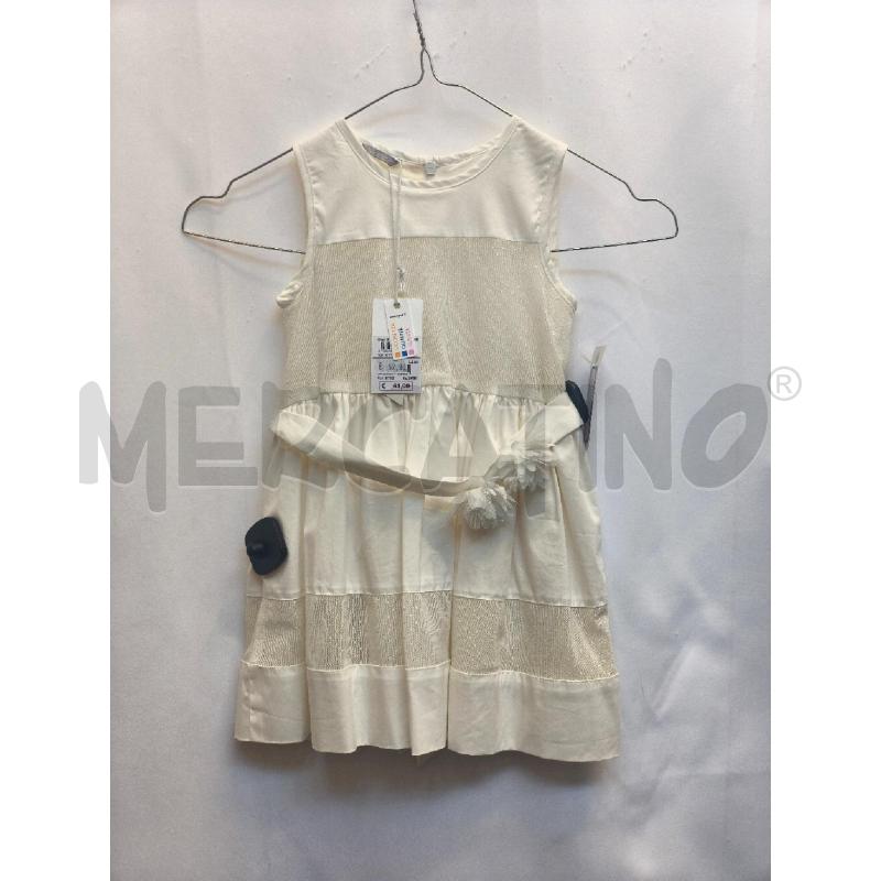 VESTITO BAMBINA SARABANDA BIANCO  24MESI | Mercatino dell'Usato Volpago del montello 1