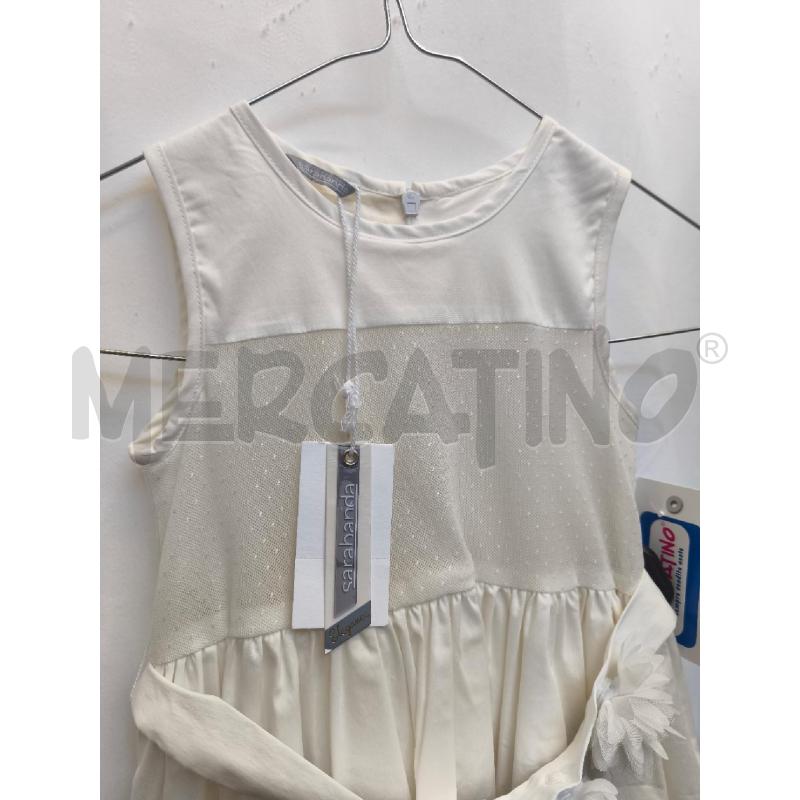 VESTITO BAMBINA SARABANDA BIANCO  24MESI | Mercatino dell'Usato Volpago del montello 2