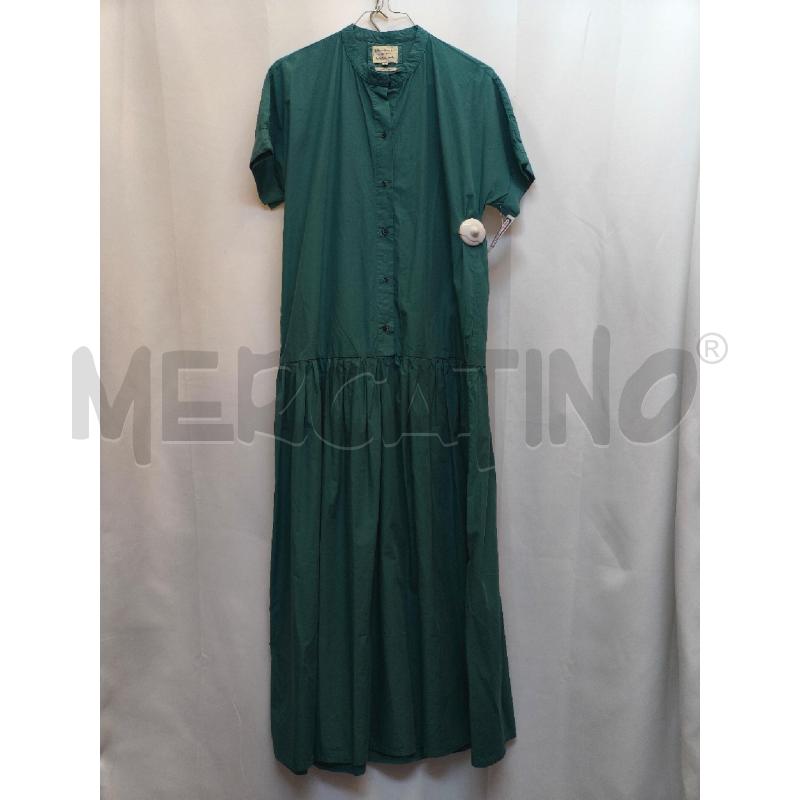 VESTITO DONNA ALESSIA SANTI VERDE LUNGO  | Mercatino dell'Usato Volpago del montello 1